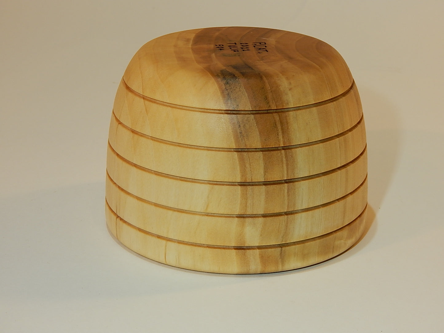 Tulip Poplar Wood Bowl, Handmade, Artisan Crafted