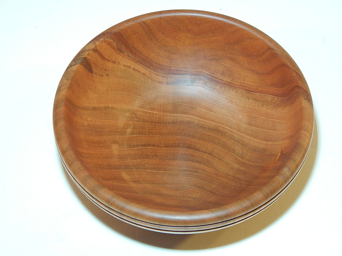 Wild Cherry Bowl, Handmade Lathe Turned, Artisan Crafted