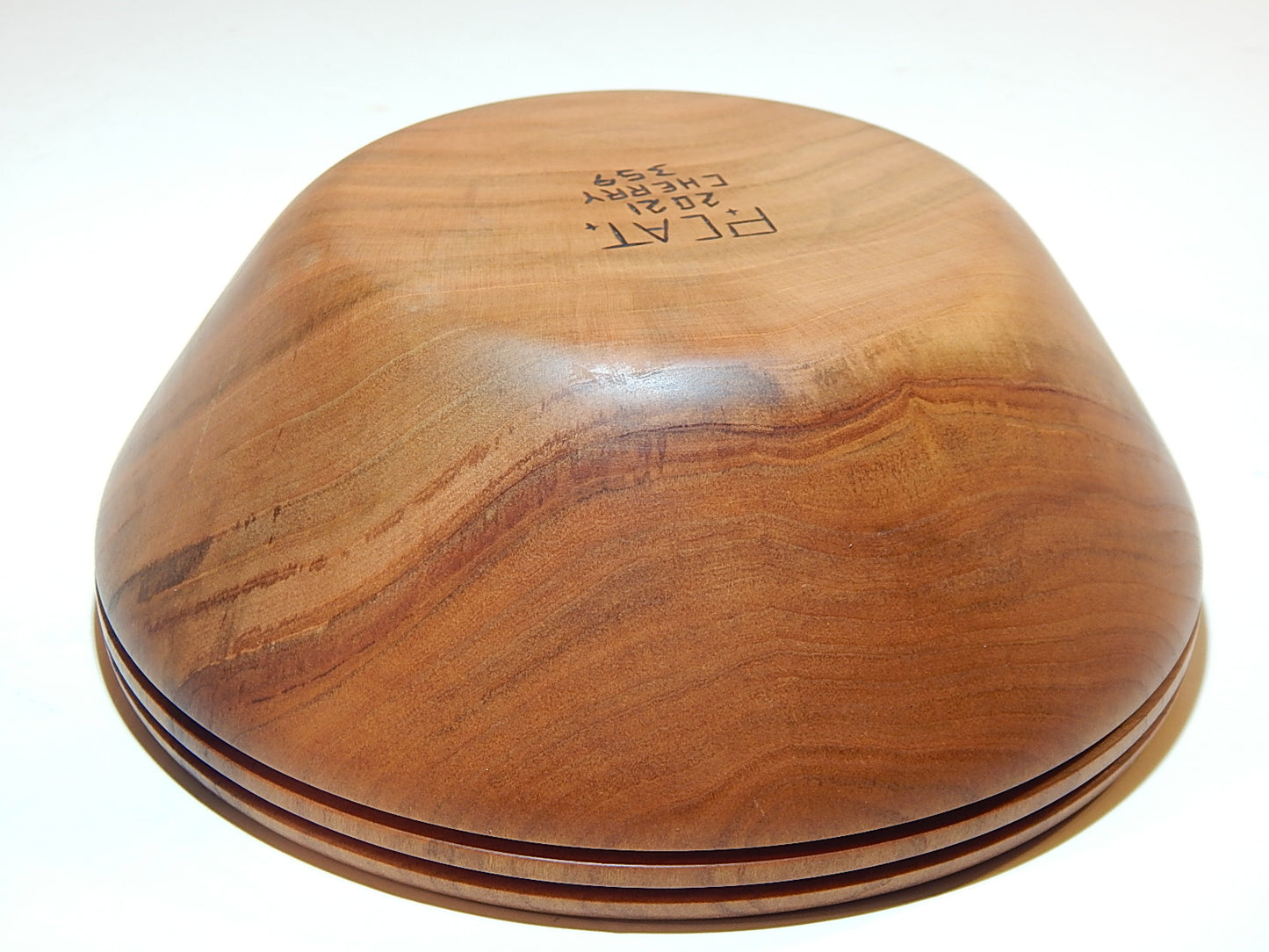 Wild Cherry Bowl, Handmade Lathe Turned, Artisan Crafted