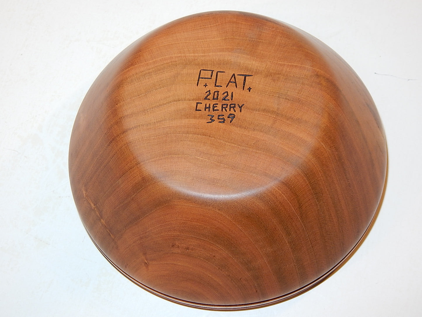 Wild Cherry Bowl, Handmade Lathe Turned, Artisan Crafted