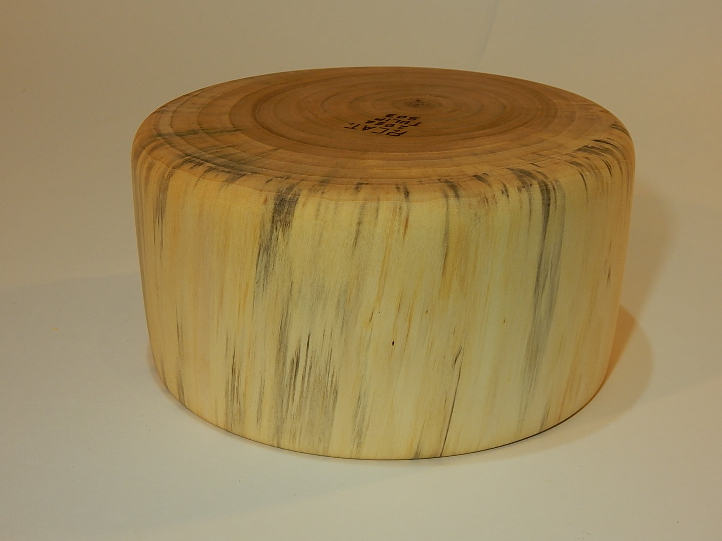 Tulip Poplar Wood Bowl, Handmade, Artisan Crafted