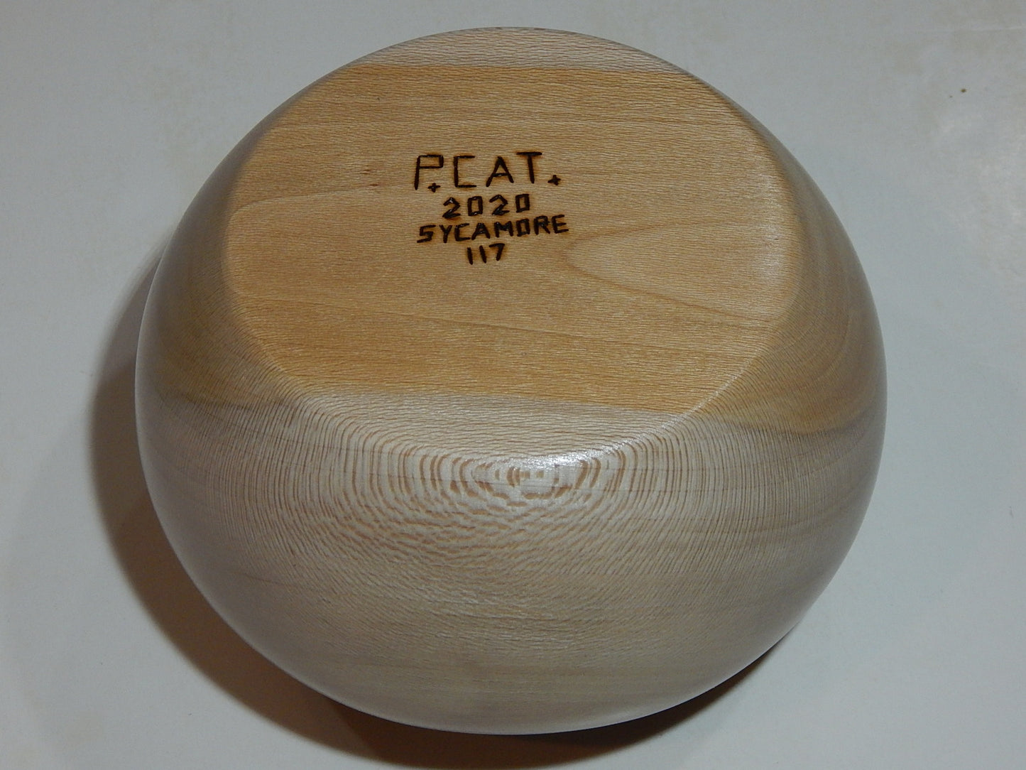 Sycamore Wood Bowl, Handmade, Artisan Crafted