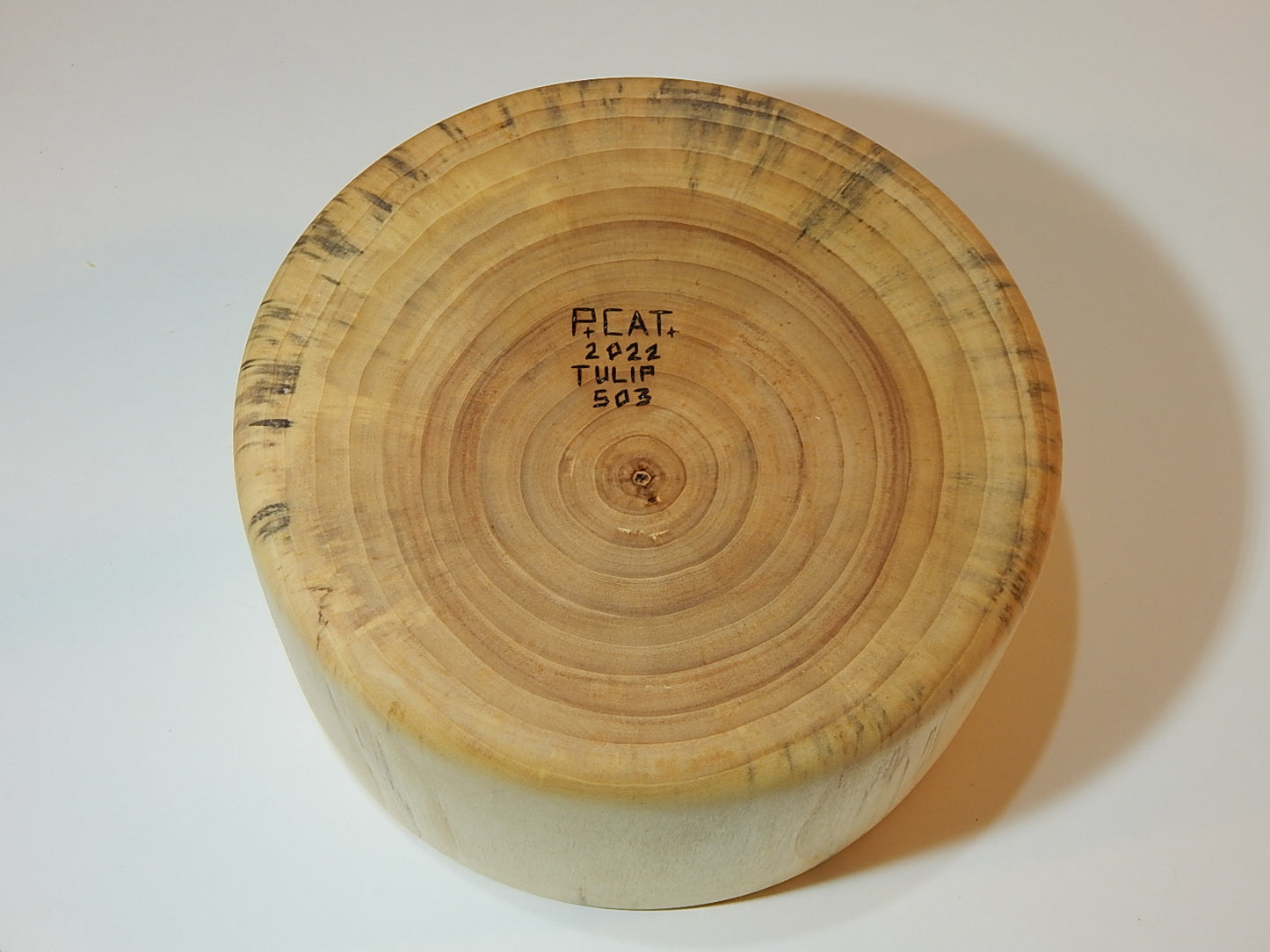 Tulip Poplar Wood Bowl, Handmade, Artisan Crafted