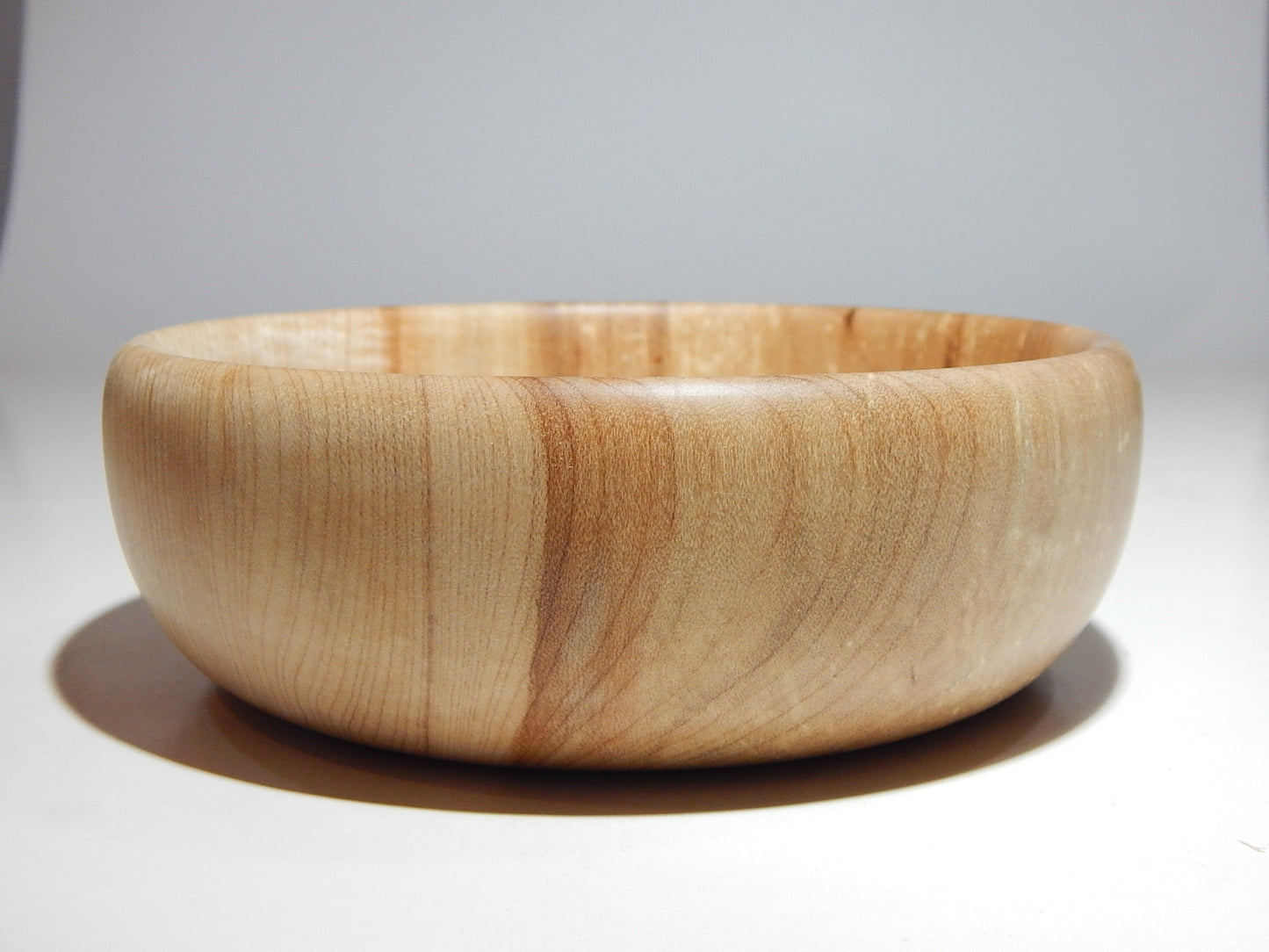 MAPLE 2 WOOD BOWLS, HANDMADE SET, ARTISAN CRAFTED