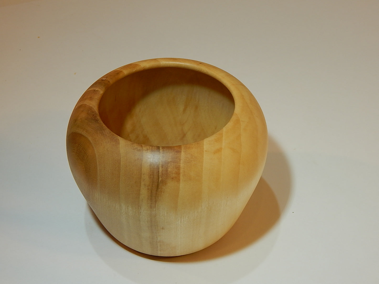 Tulip Poplar Wood Bowl, Handmade, Artisan Crafted