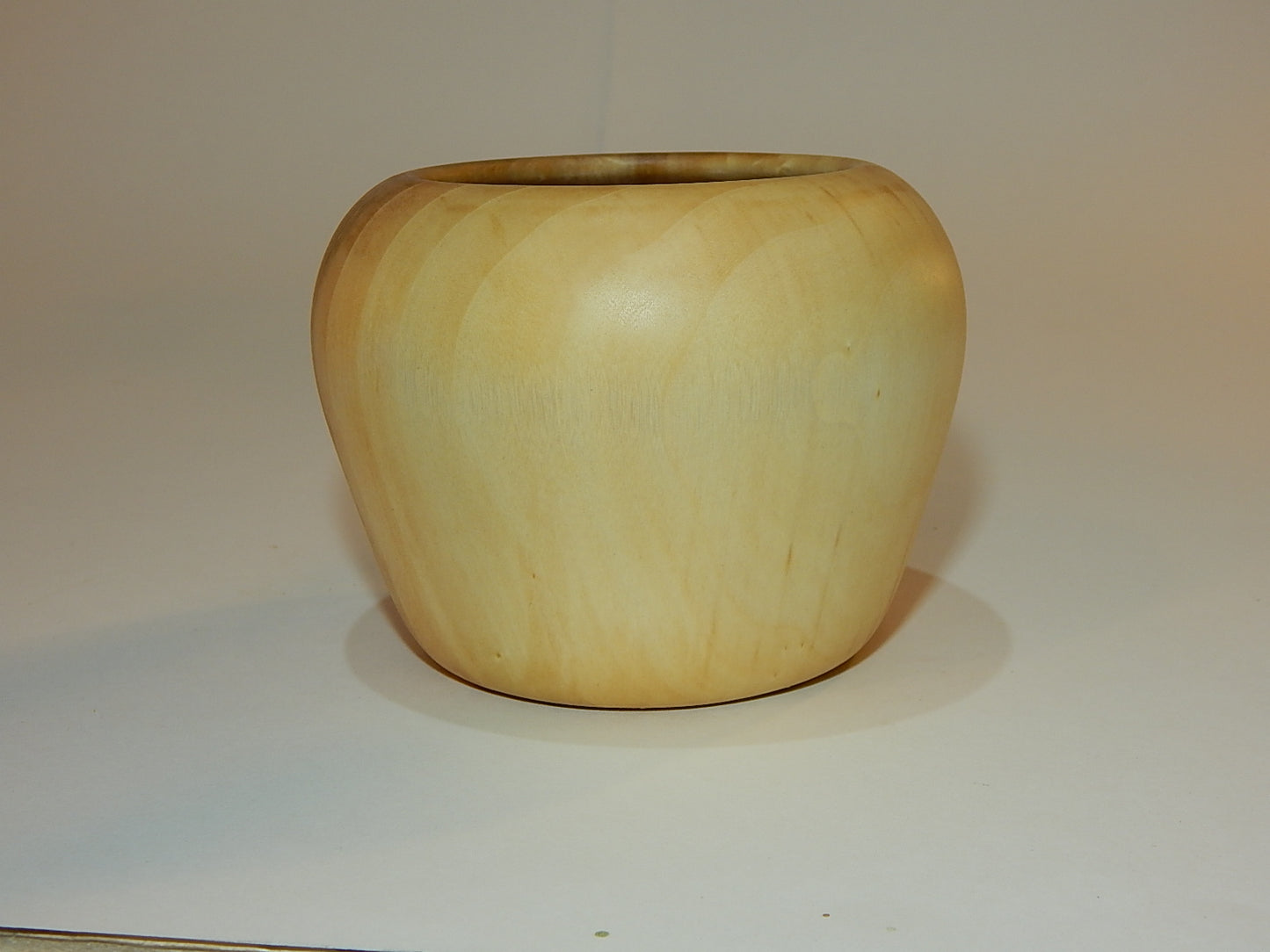 Tulip Poplar Wood Bowl, Handmade, Artisan Crafted