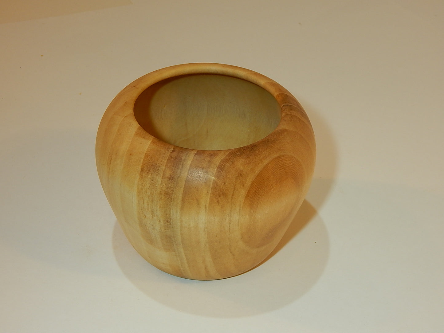 Tulip Poplar Wood Bowl, Handmade, Artisan Crafted