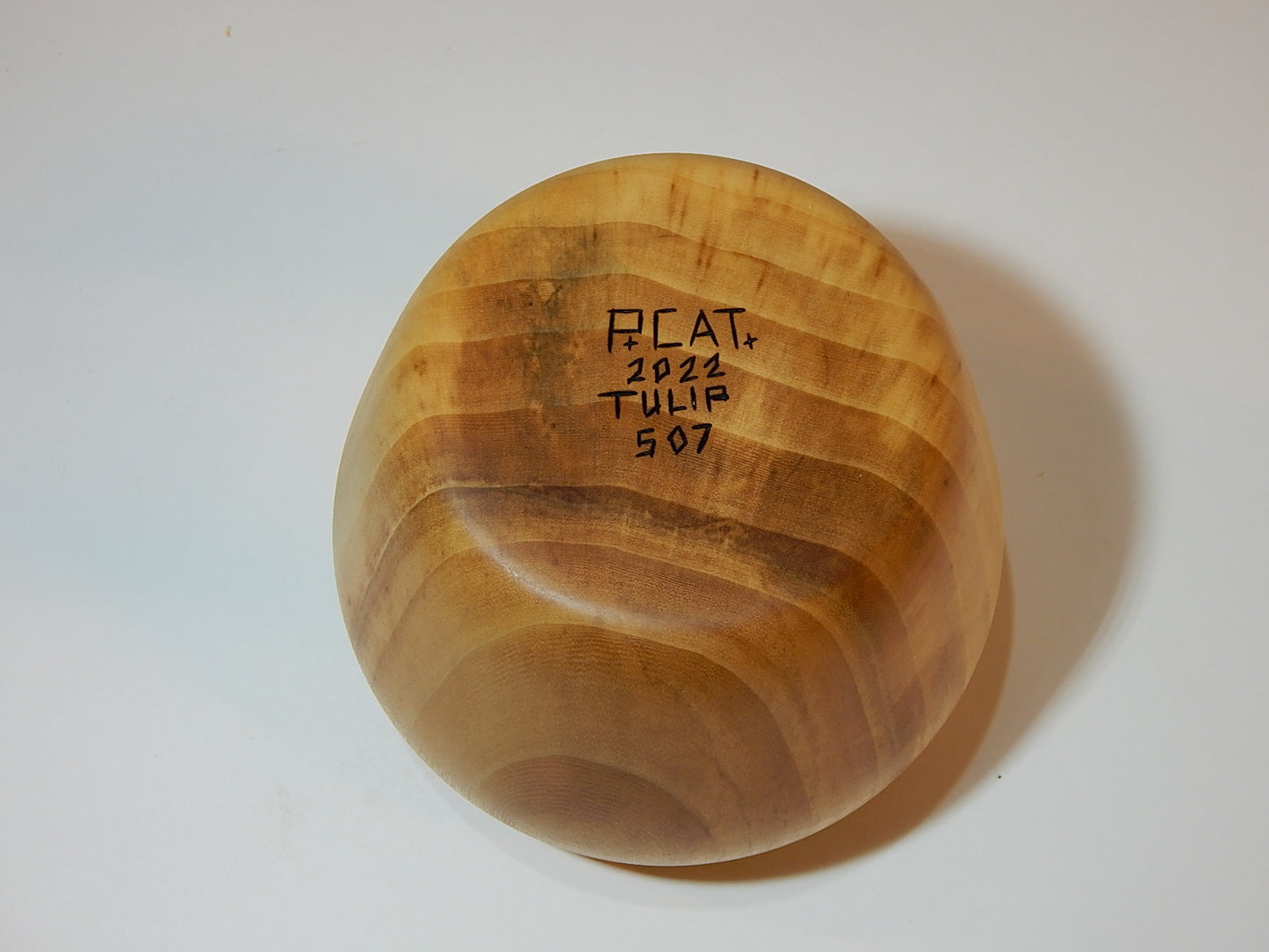 Tulip Poplar Wood Bowl, Handmade, Artisan Crafted