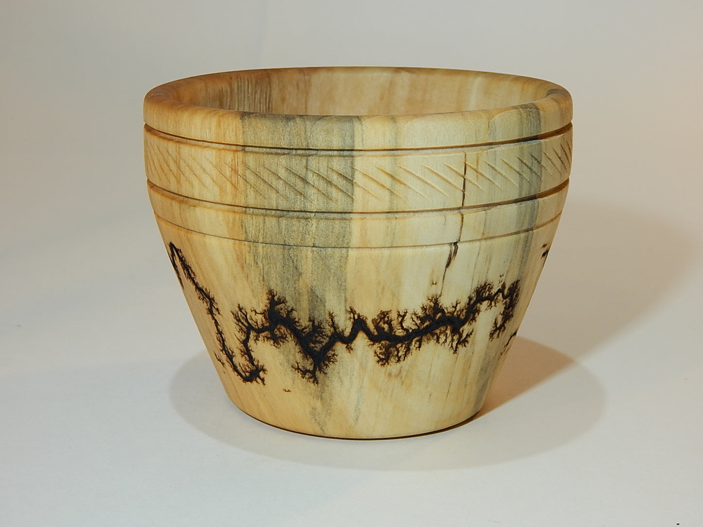 Tulip Poplar Wood Bowl, Handmade, Artisan Crafted