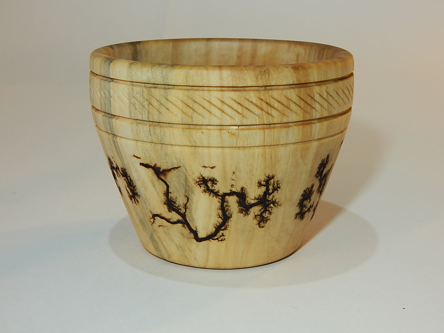 Tulip Poplar Wood Bowl, Handmade, Artisan Crafted