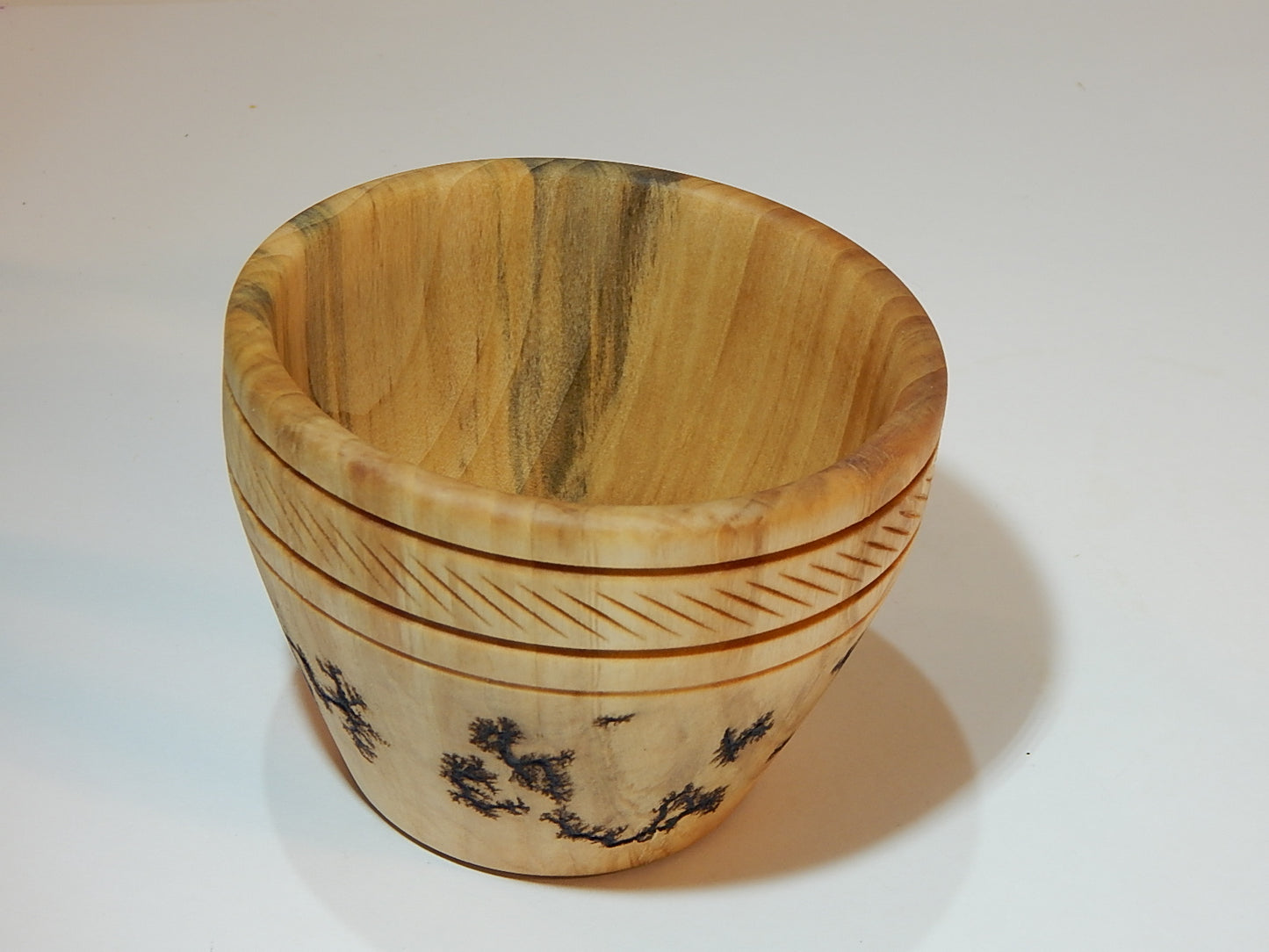 Tulip Poplar Wood Bowl, Handmade, Artisan Crafted