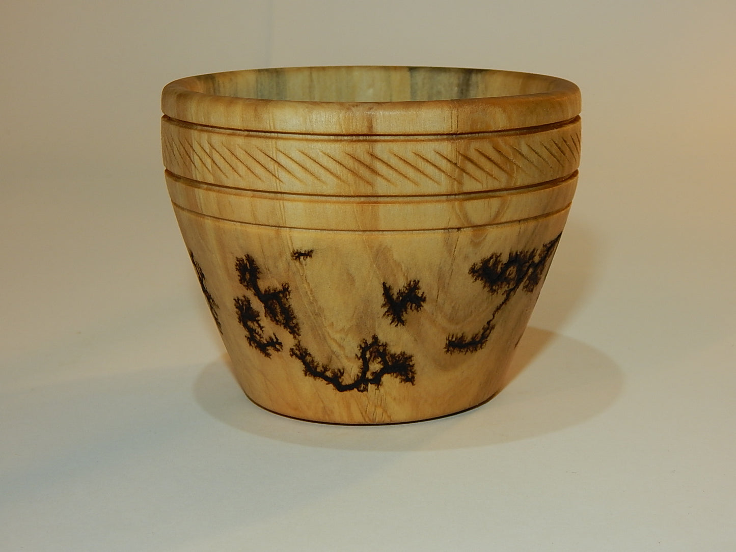 Tulip Poplar Wood Bowl, Handmade, Artisan Crafted