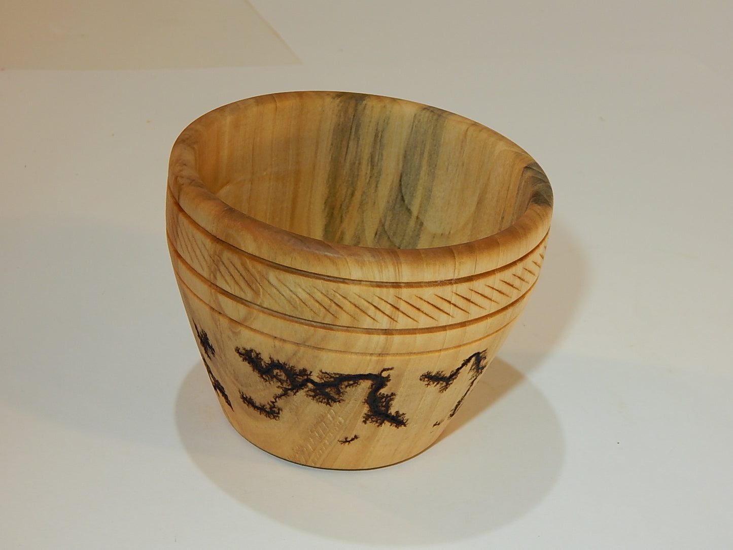 Tulip Poplar Wood Bowl, Handmade, Artisan Crafted