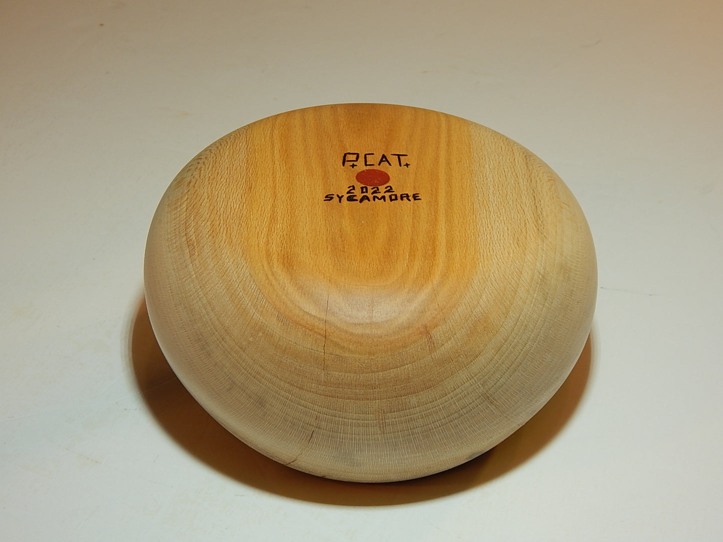 Sycamore Wood Bowl, Handmade, Artisan Crafted