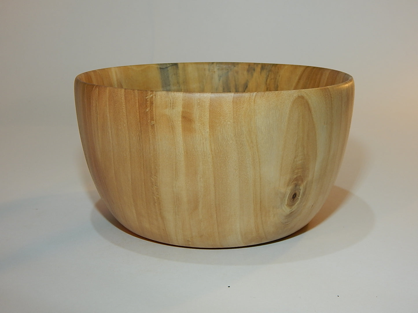 Tulip Poplar Wood Bowl, Handmade, Artisan Crafted