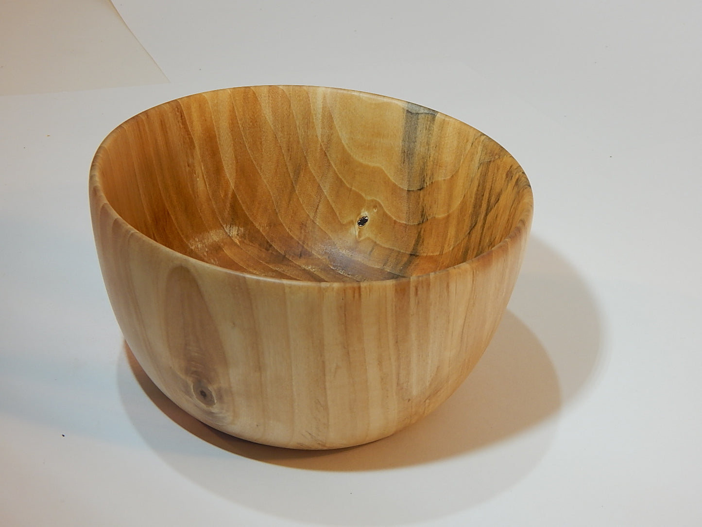 Tulip Poplar Wood Bowl, Handmade, Artisan Crafted