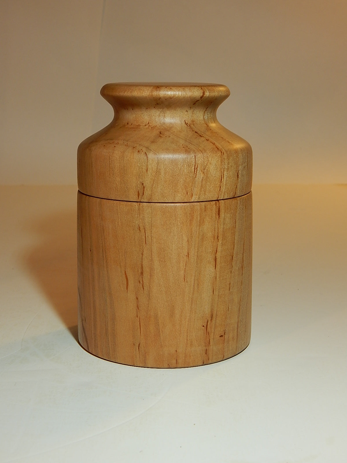 Wild Cherry Bowl with Lid, Handmade Lathe Turned Box, Artisan Crafted