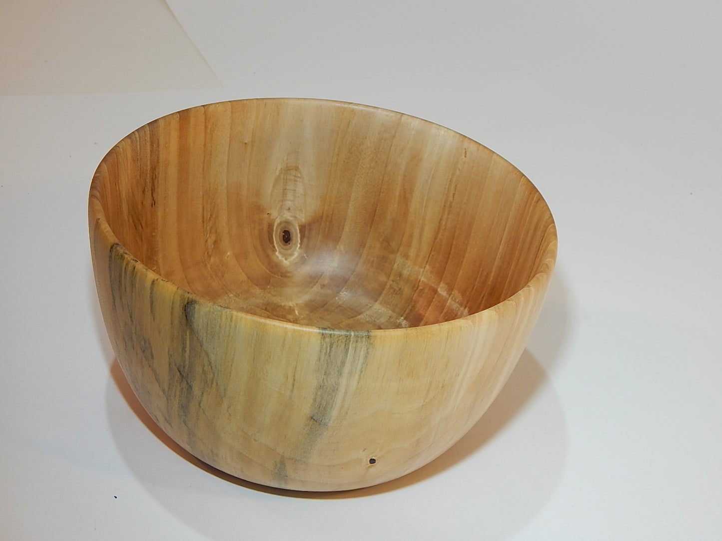 Tulip Poplar Wood Bowl, Handmade, Artisan Crafted