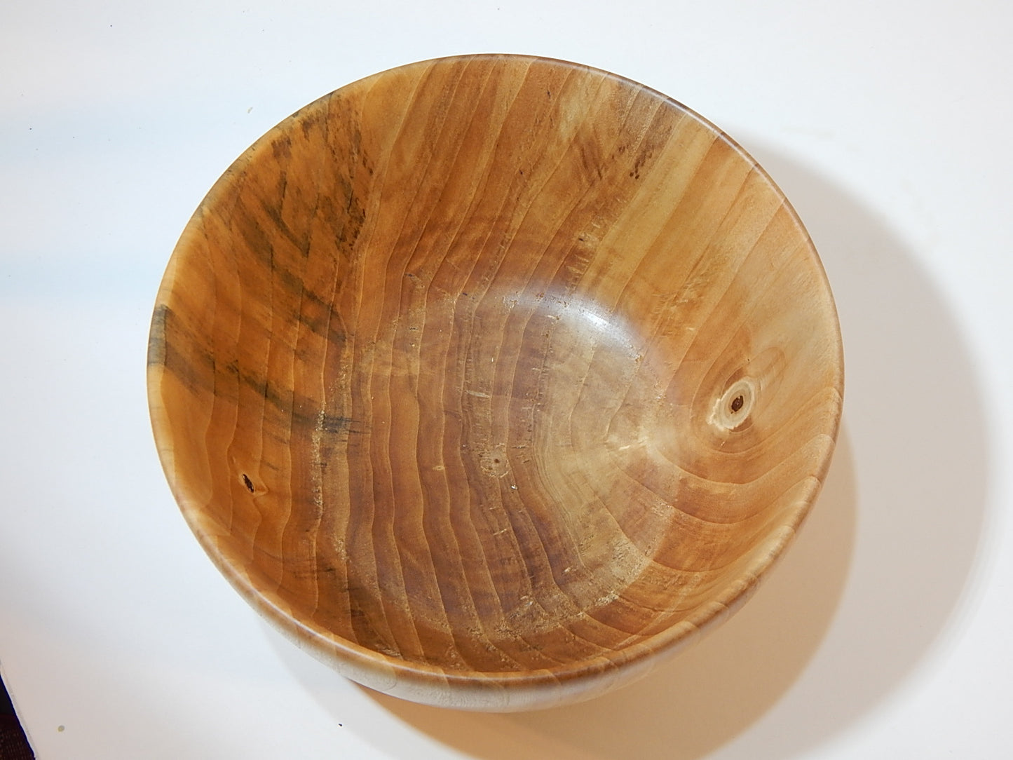 Tulip Poplar Wood Bowl, Handmade, Artisan Crafted