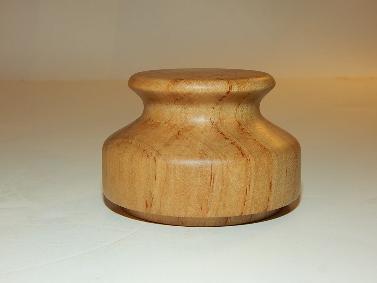 Wild Cherry Bowl with Lid, Handmade Lathe Turned Box, Artisan Crafted