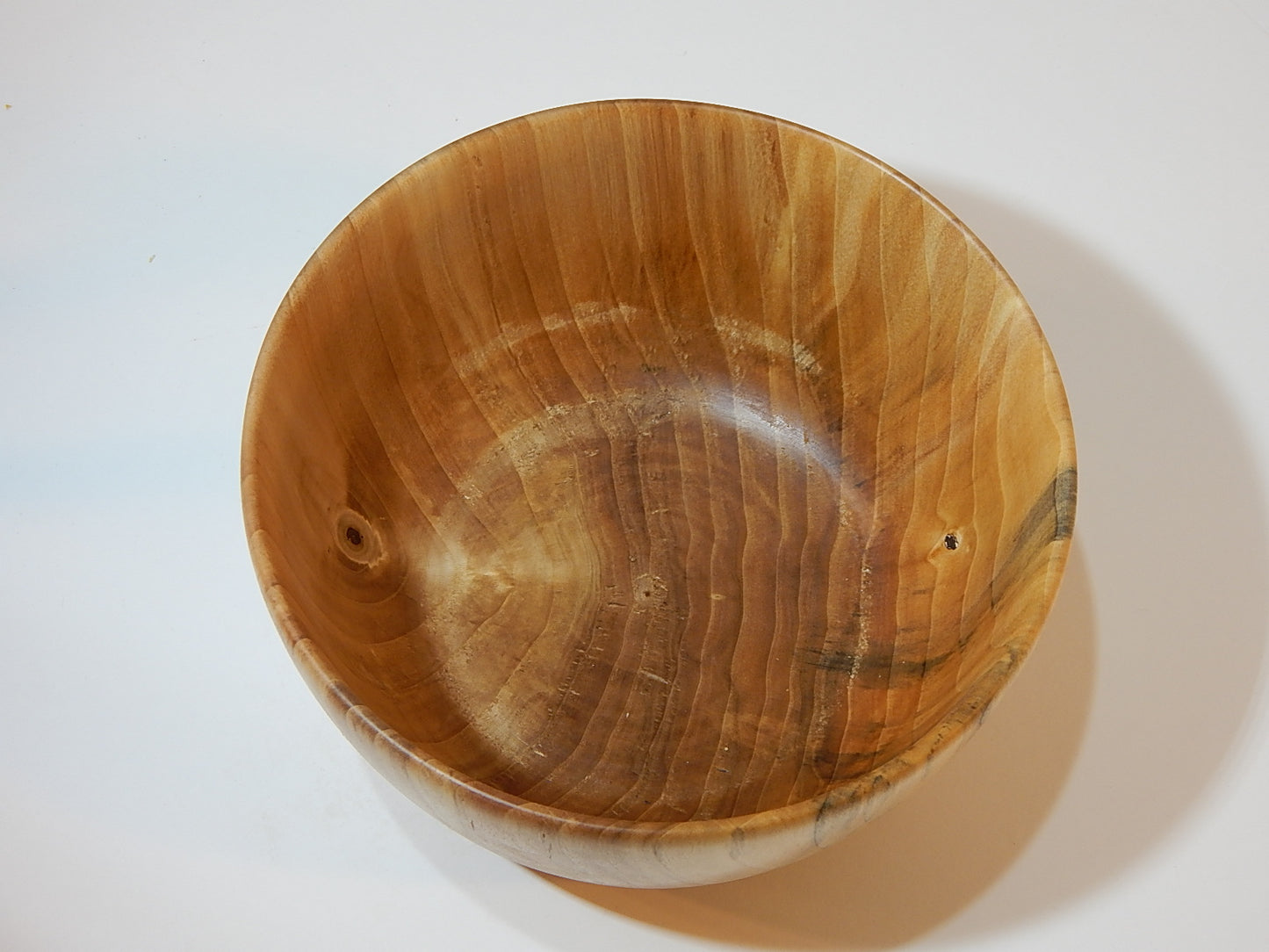 Tulip Poplar Wood Bowl, Handmade, Artisan Crafted