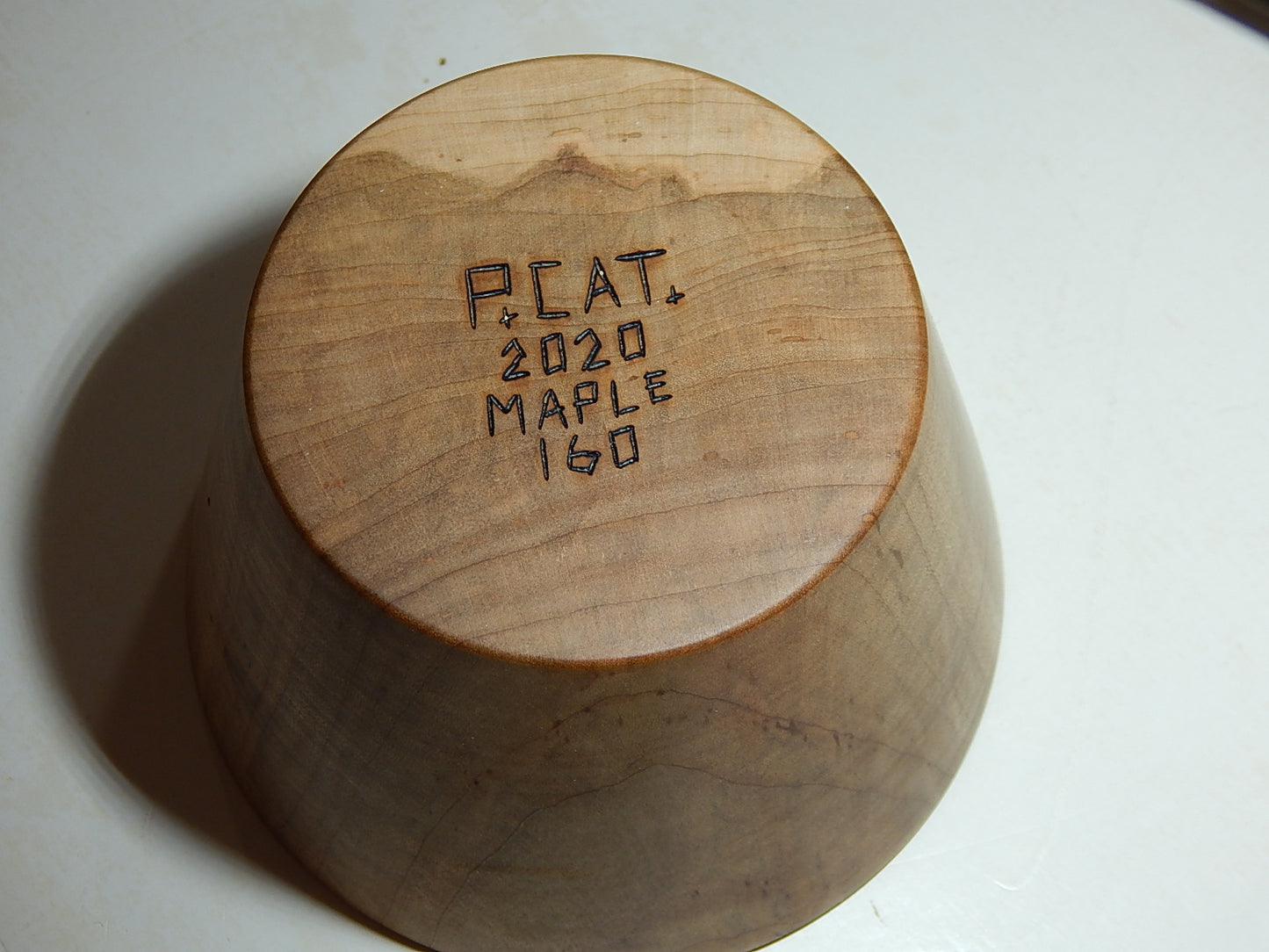 Maple Bowl with Lid, Handmade Lathe Turned Box, Artisan Crafted