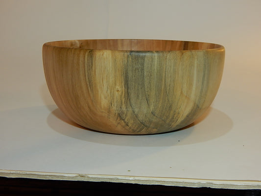 Tulip Poplar Wood Bowl, Handmade, Artisan Crafted