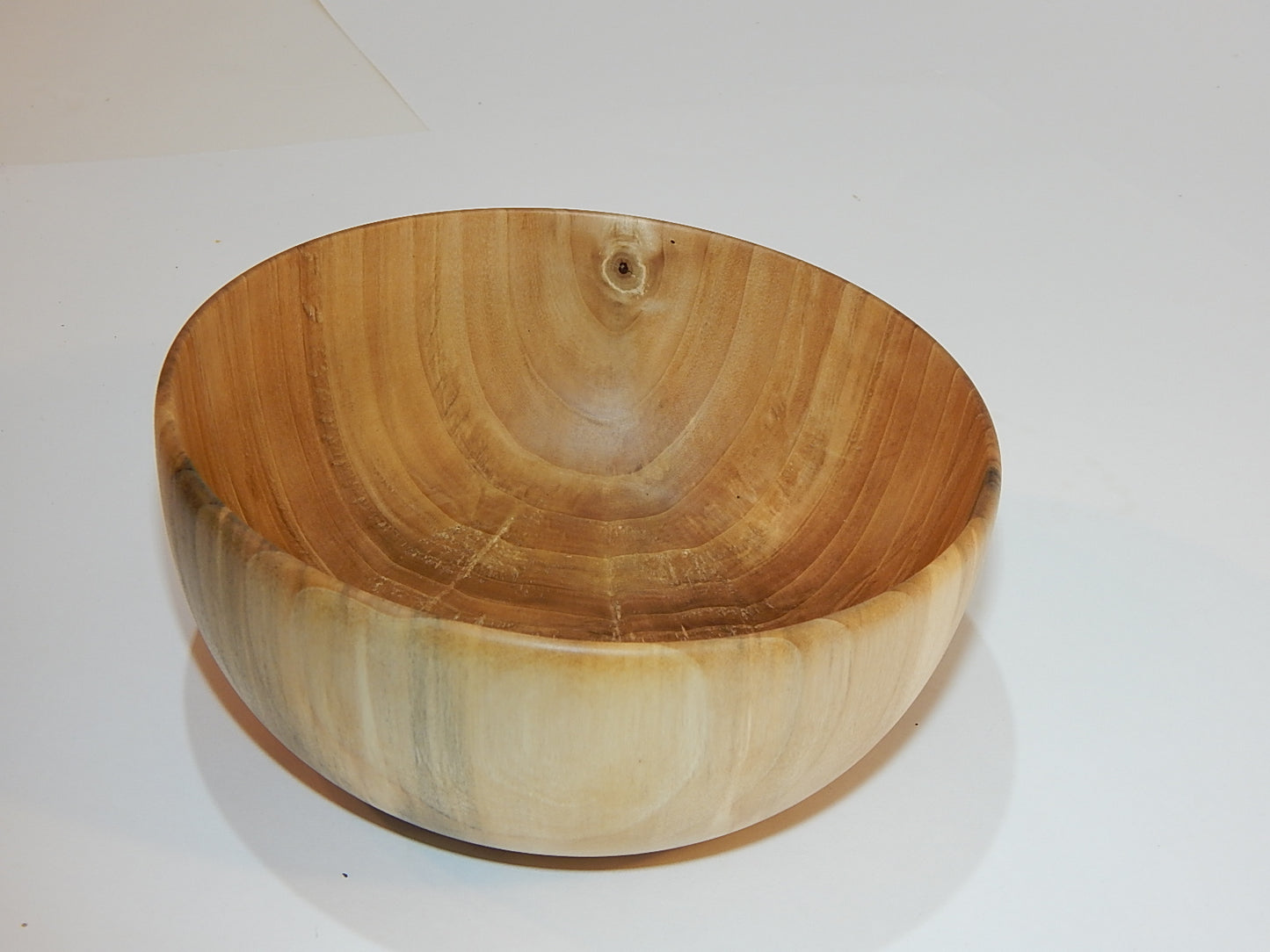 Tulip Poplar Wood Bowl, Handmade, Artisan Crafted