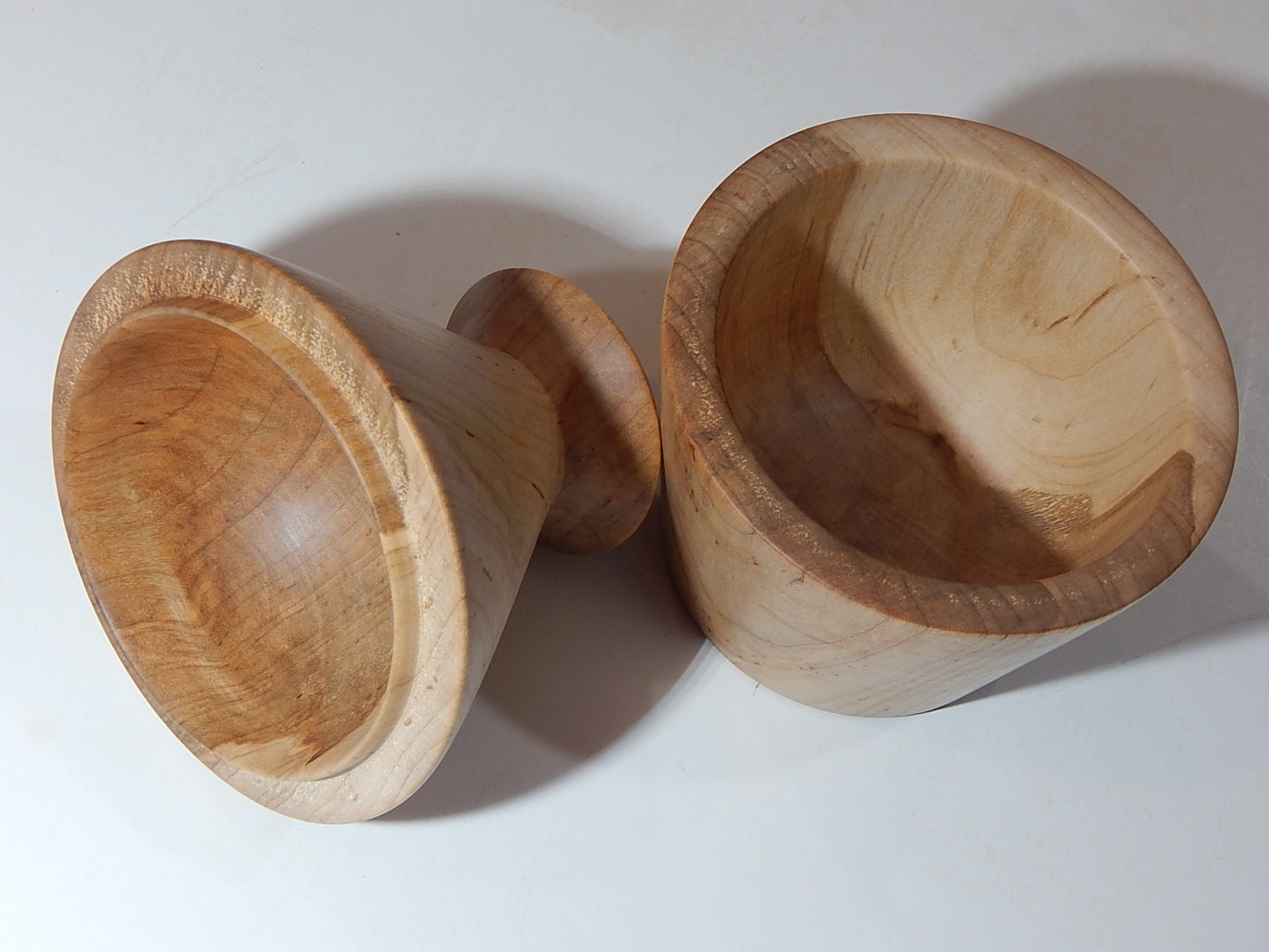 Maple Bowl with Lid, Handmade Lathe Turned Box, Artisan Crafted