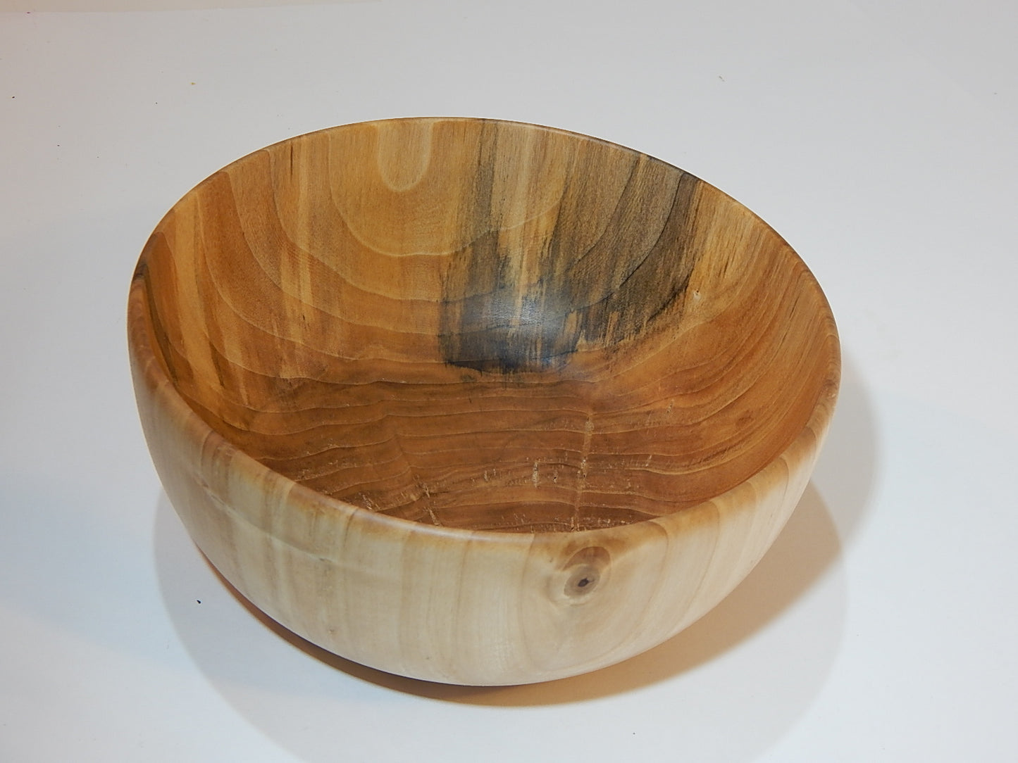 Tulip Poplar Wood Bowl, Handmade, Artisan Crafted