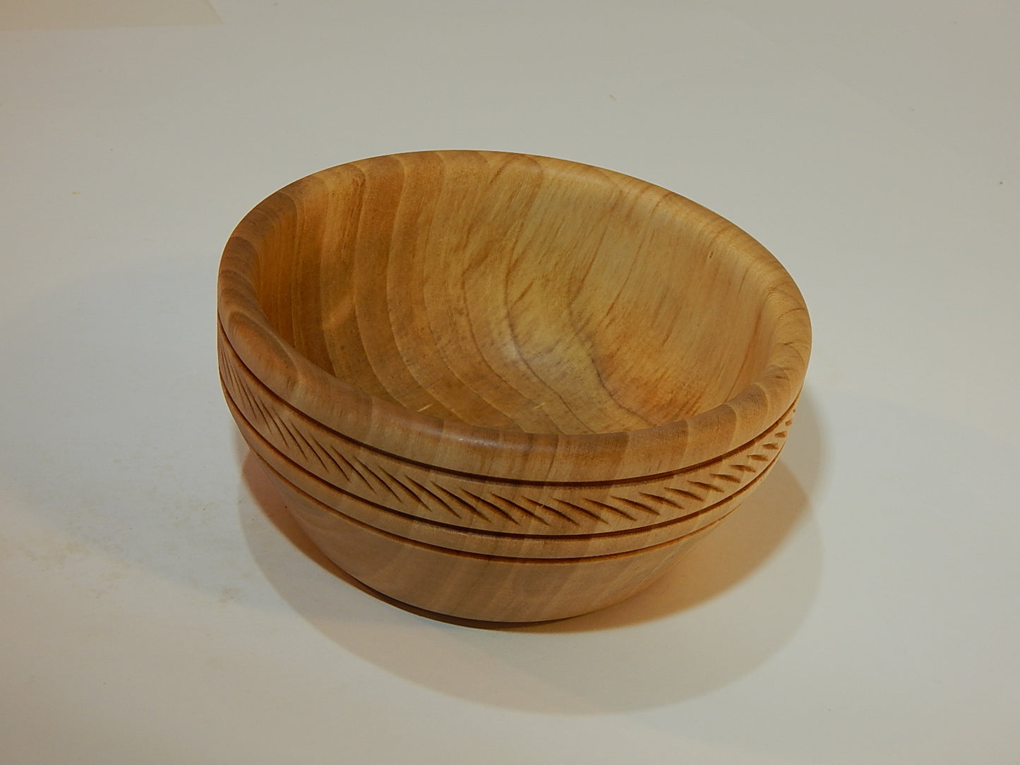 Tulip Poplar Wood Bowl, Handmade, Artisan Crafted