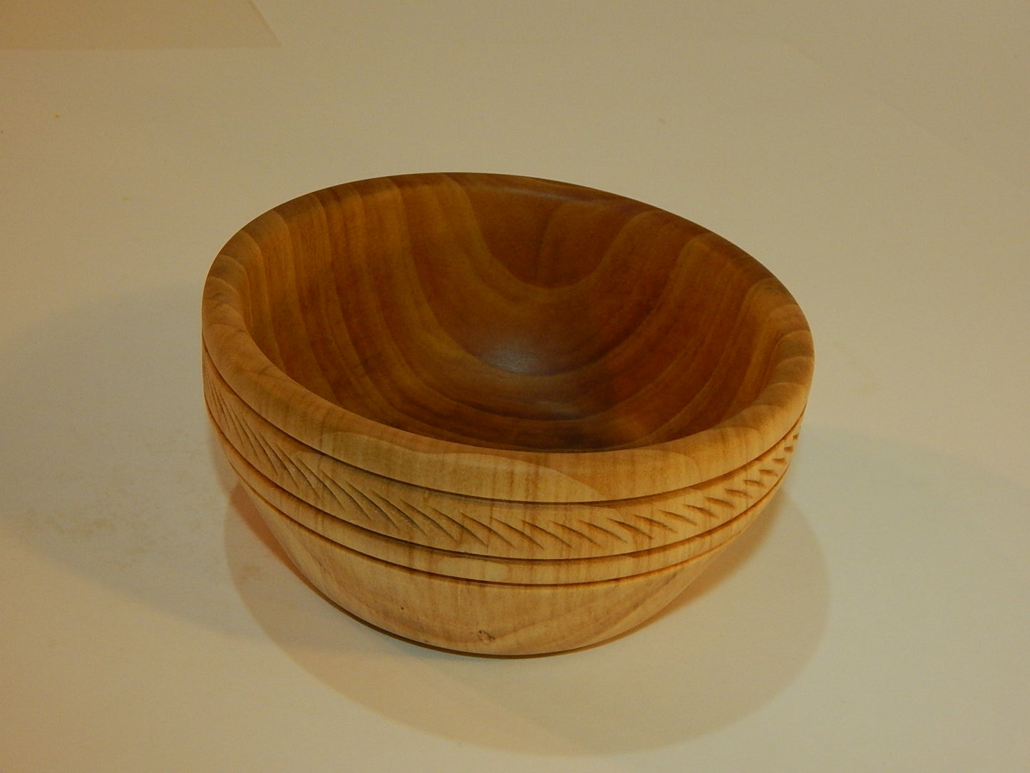 Tulip Poplar Wood Bowl, Handmade, Artisan Crafted