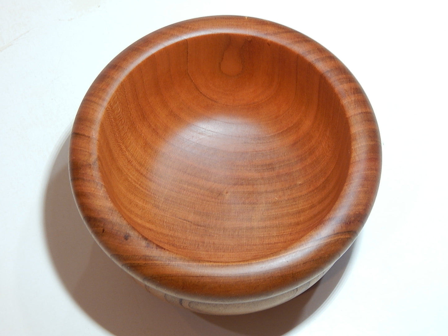 Wild Cherry Bowl with Lid, Handmade Lathe Turned Box, Artisan Crafted