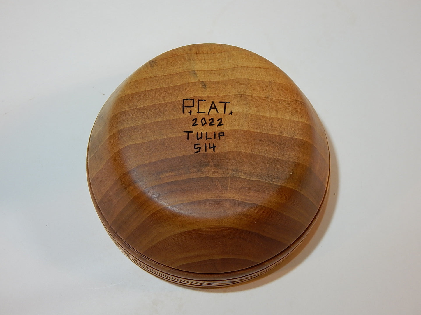 Tulip Poplar Wood Bowl, Handmade, Artisan Crafted