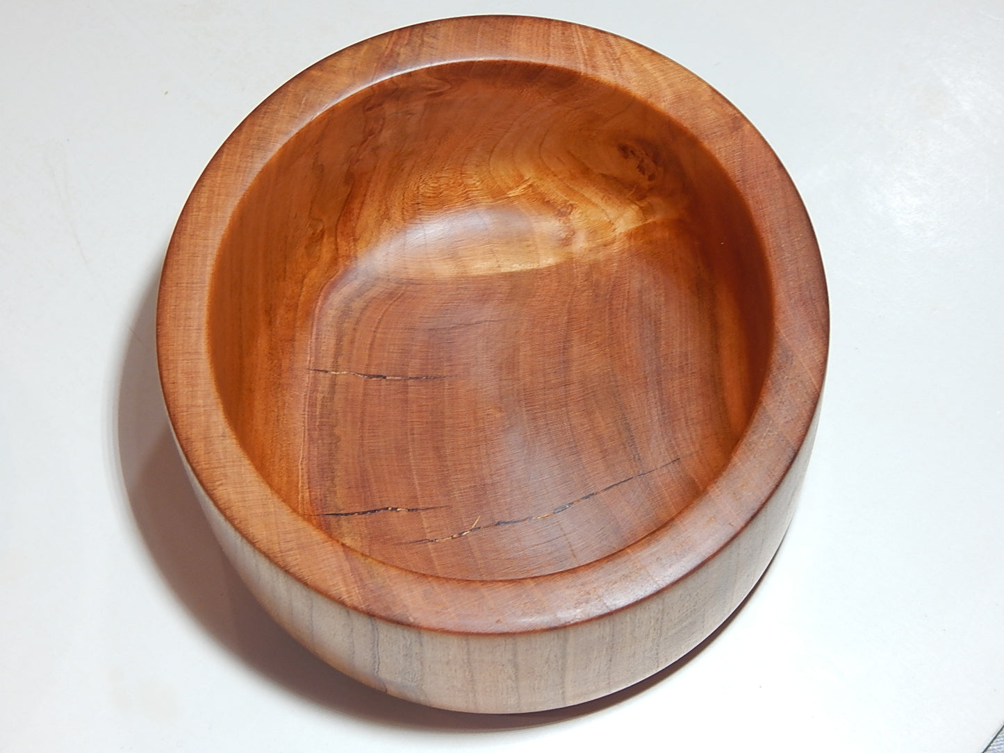 Wild Cherry Bowl with Lid, Handmade Lathe Turned Box, Artisan Crafted