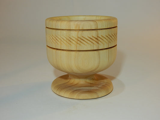 Tulip Poplar Wood Bowl, Handmade, Artisan Crafted