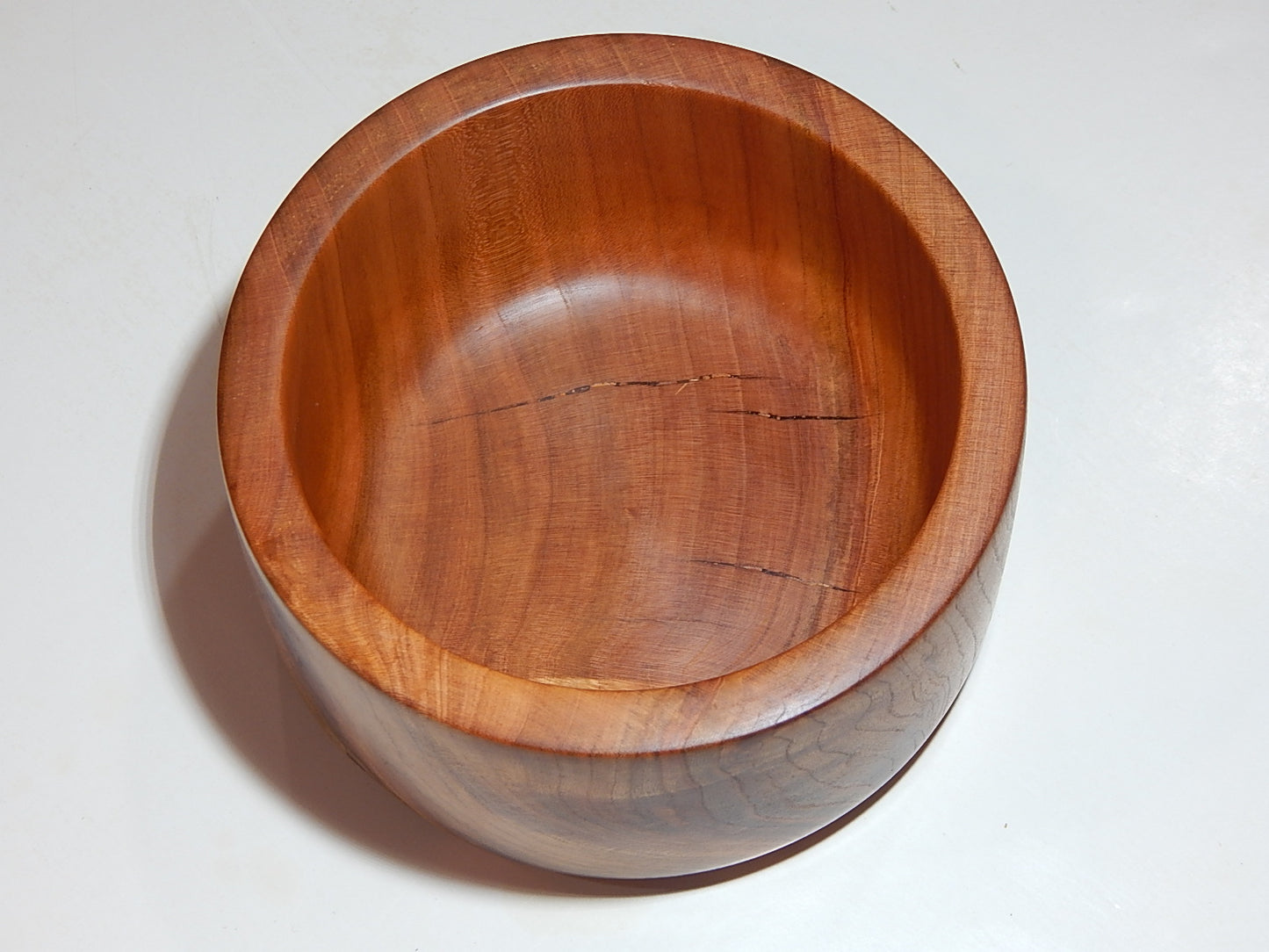 Wild Cherry Bowl with Lid, Handmade Lathe Turned Box, Artisan Crafted