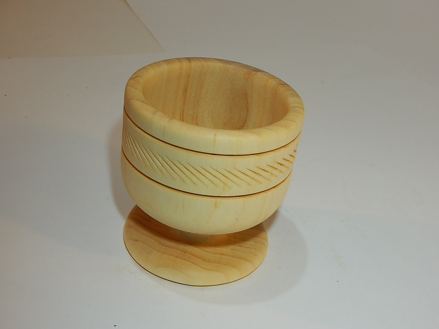 Tulip Poplar Wood Bowl, Handmade, Artisan Crafted