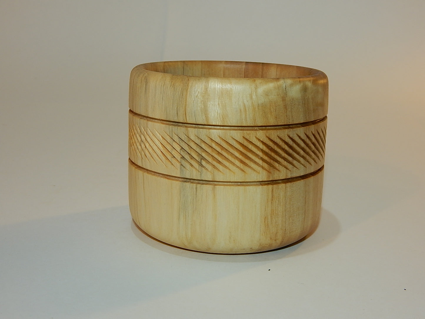 Tulip Poplar Wood Bowl, Handmade, Artisan Crafted