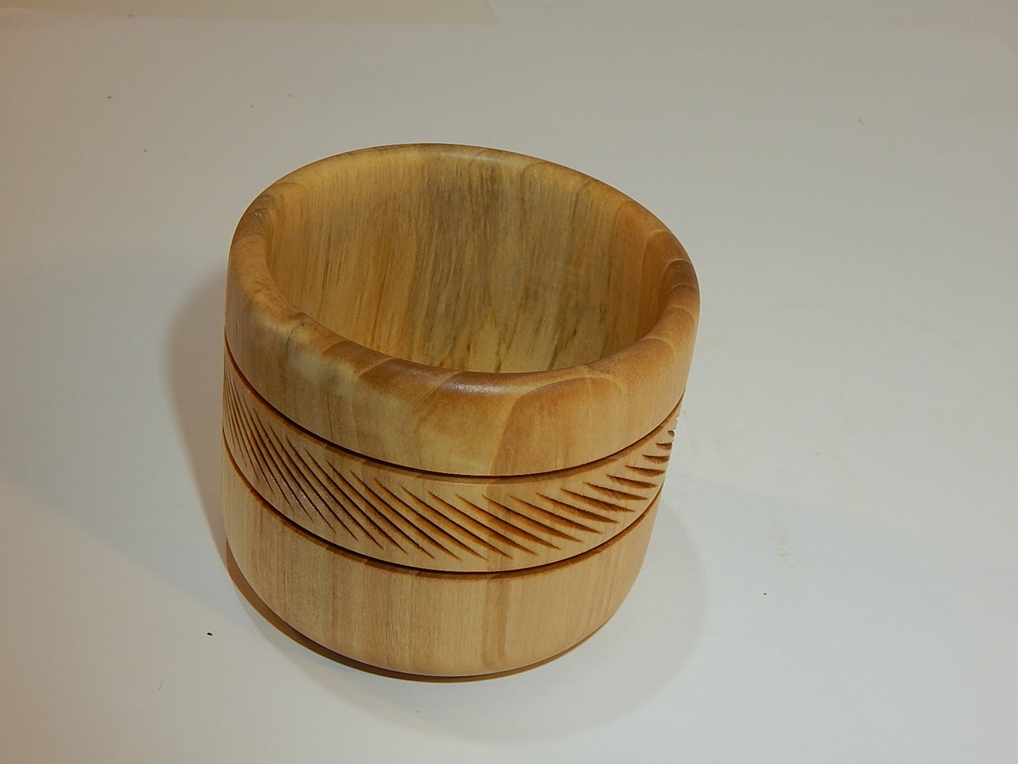 Tulip Poplar Wood Bowl, Handmade, Artisan Crafted