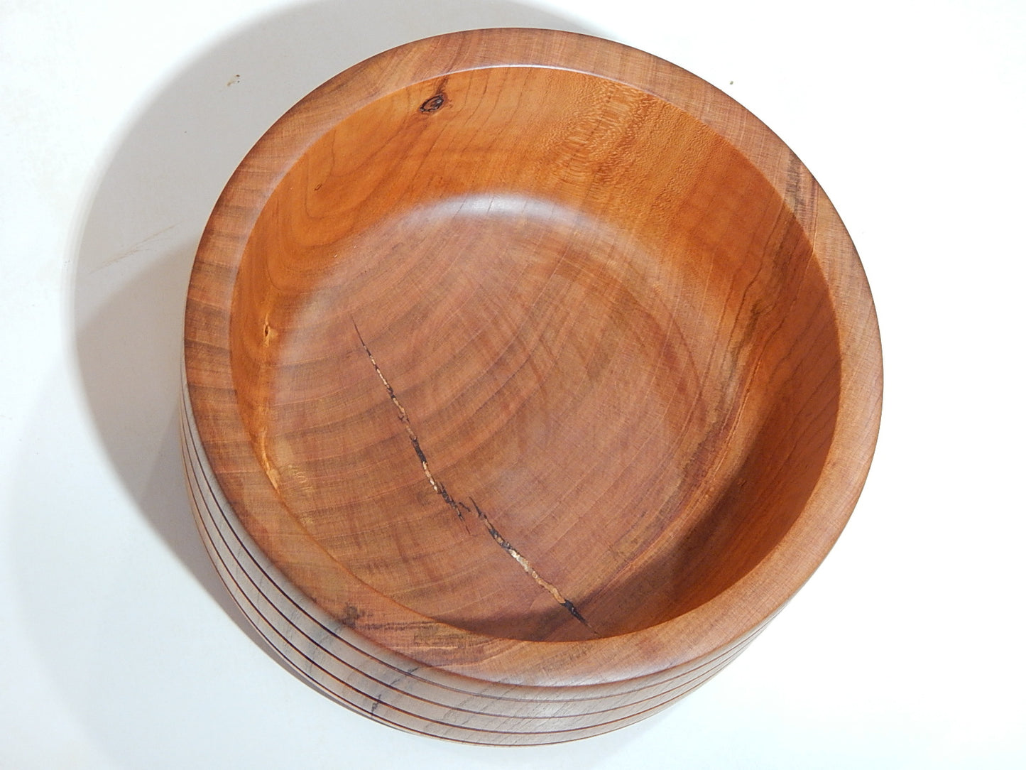 Wild Cherry Bowl with Lid, Handmade Lathe Turned Box, Artisan Crafted