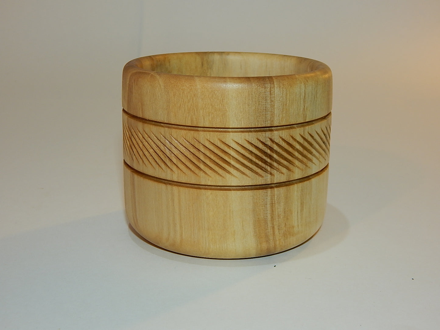 Tulip Poplar Wood Bowl, Handmade, Artisan Crafted