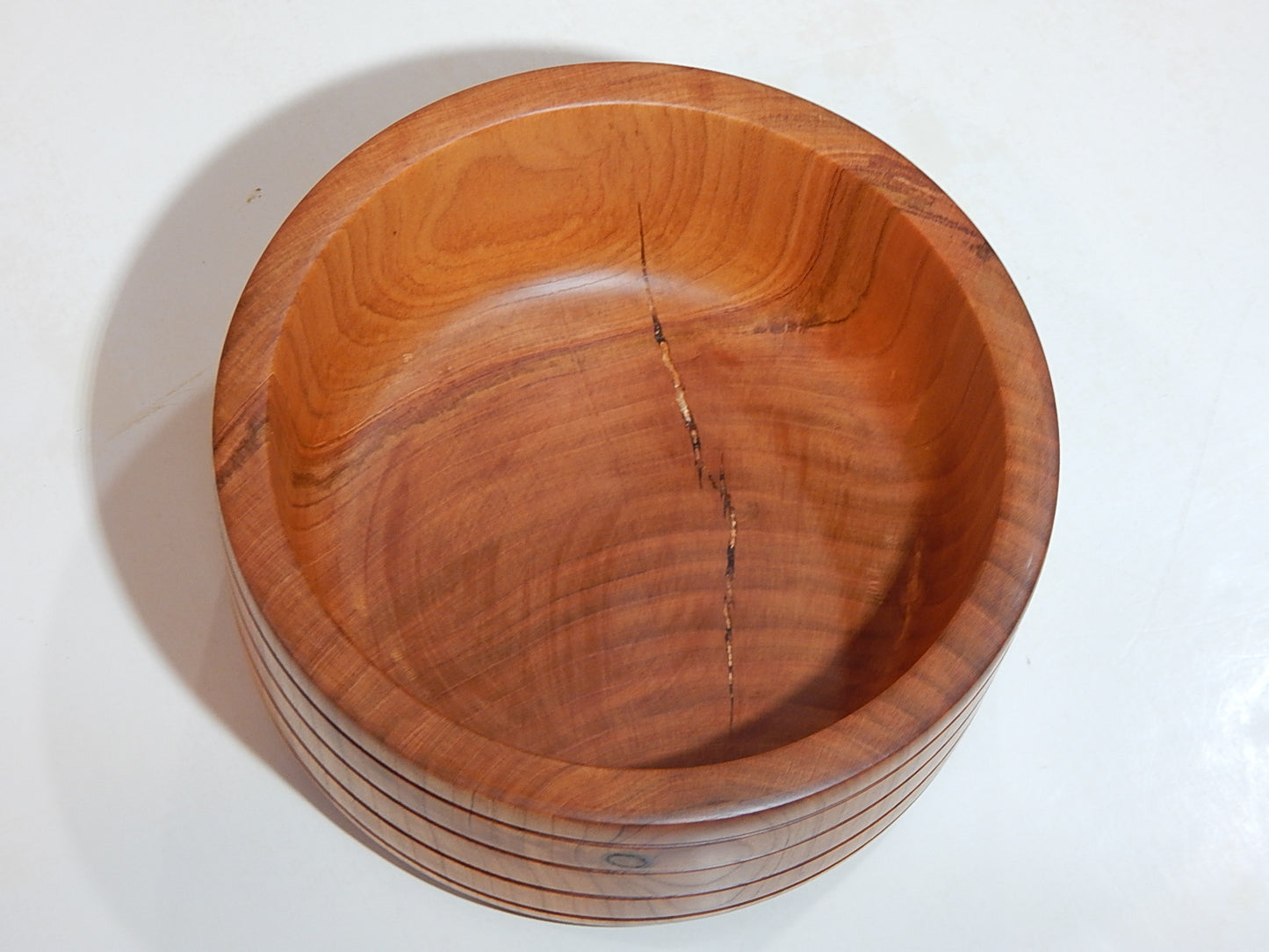 Wild Cherry Bowl with Lid, Handmade Lathe Turned Box, Artisan Crafted