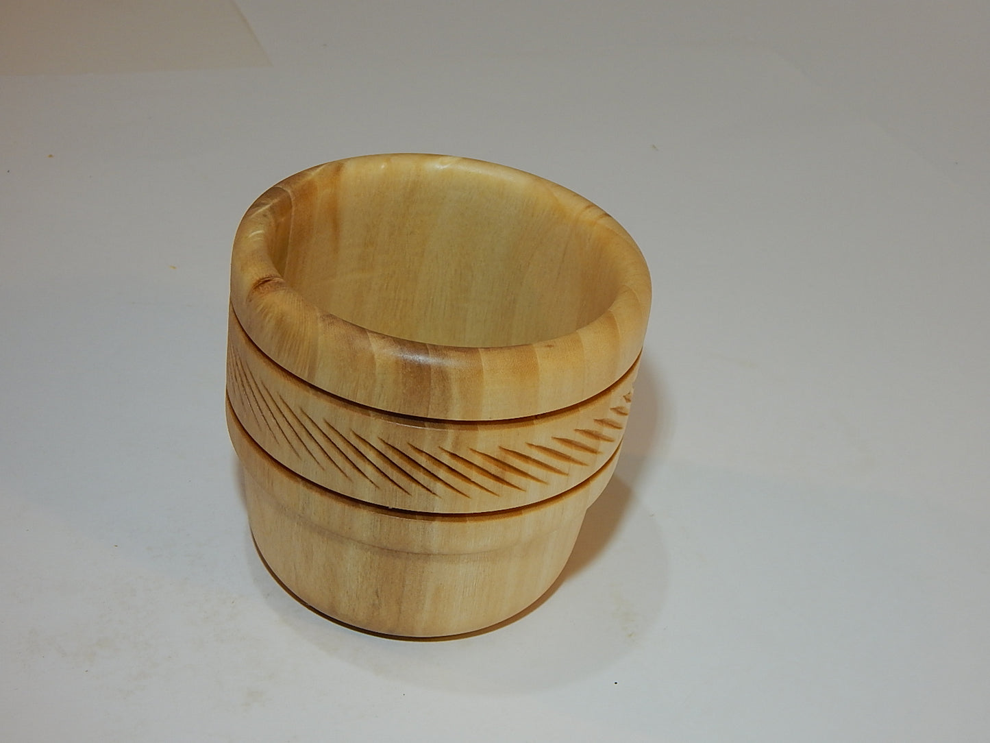 Tulip Poplar Wood Bowl, Handmade, Artisan Crafted