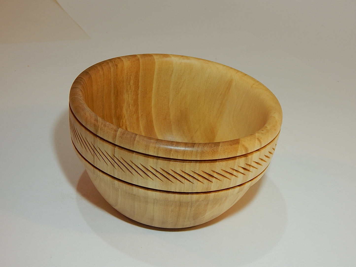 Tulip Poplar Wood Bowl, Handmade, Artisan Crafted