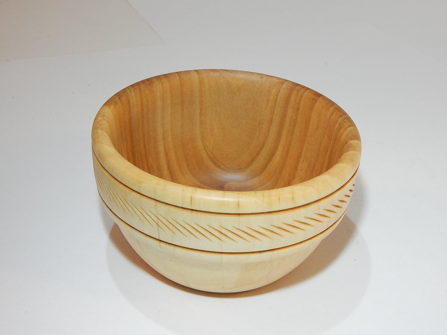 Tulip Poplar Wood Bowl, Handmade, Artisan Crafted