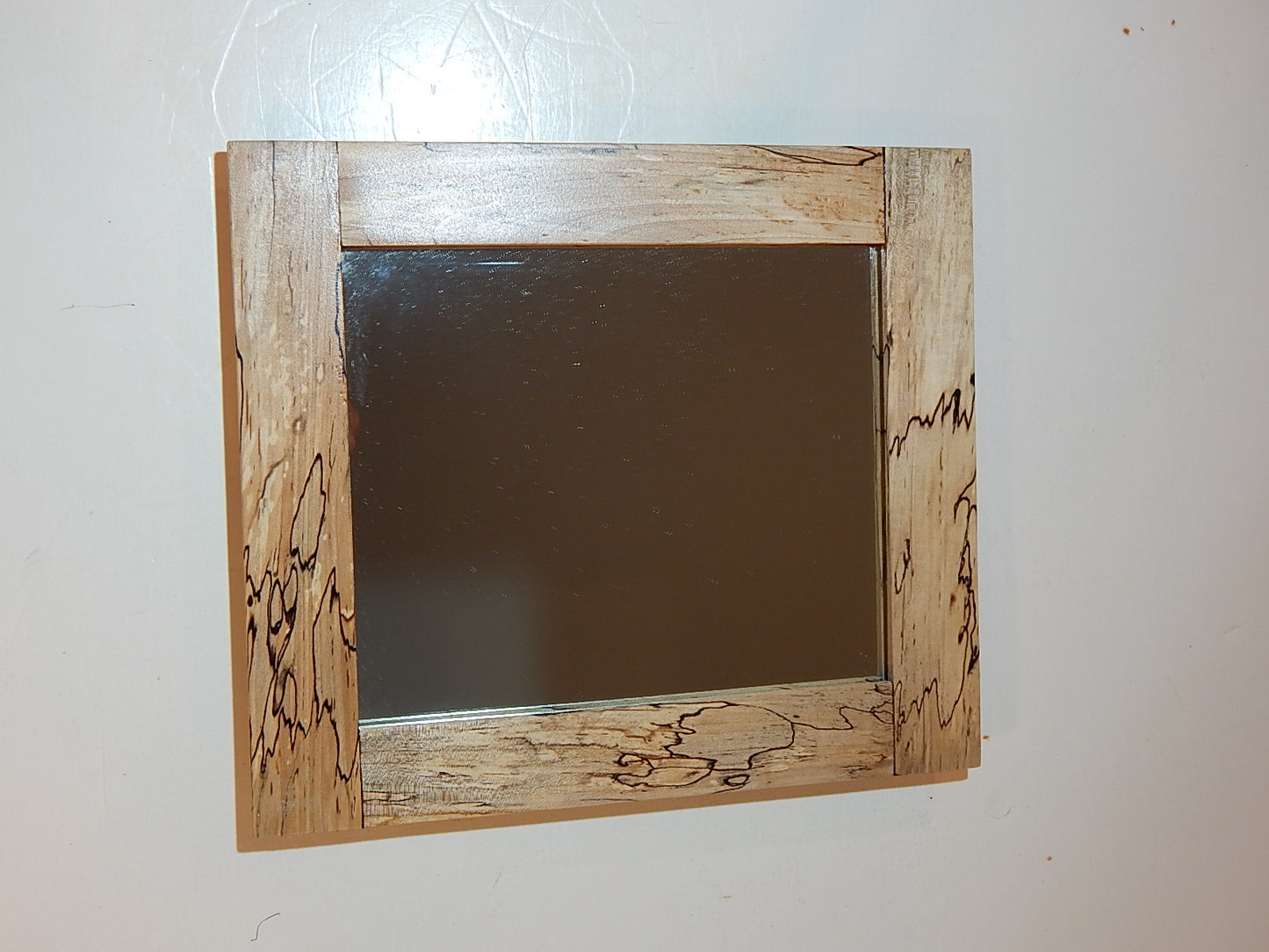 Maple Frame Mirror, Wood Frame, 11 1/4" x 9 3/4", Handmade, Artisan Crafted