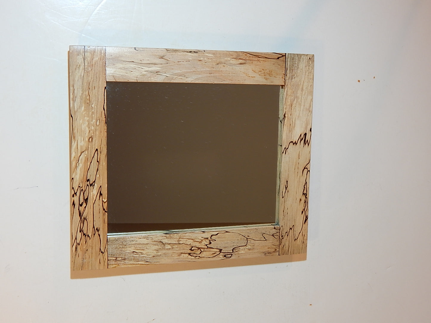 Maple Frame Mirror, Wood Frame, 11 1/4" x 9 3/4", Handmade, Artisan Crafted