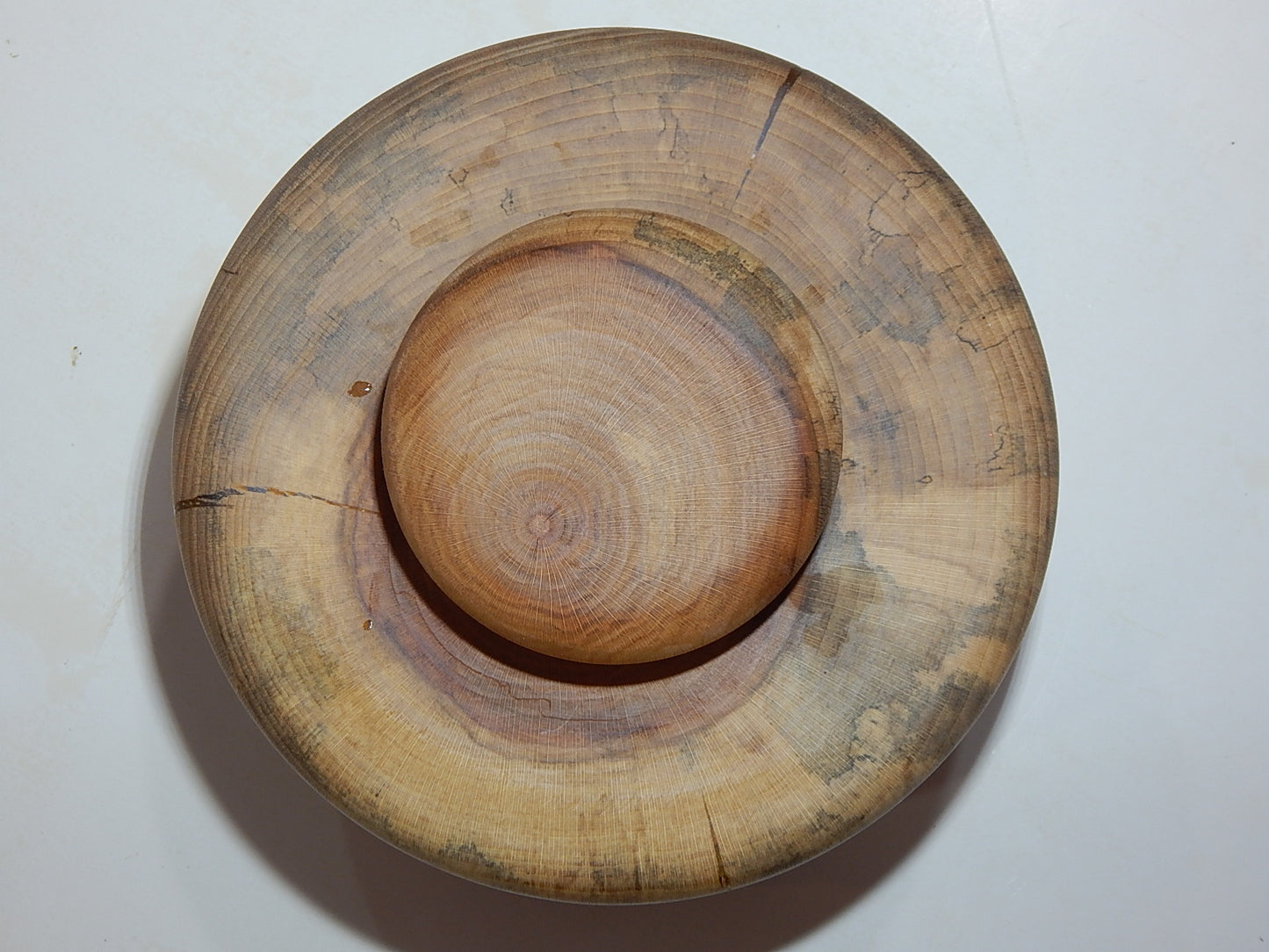 Sycamore Bowl with Lid, Handmade Lathe Turned Box, Artisan Crafted