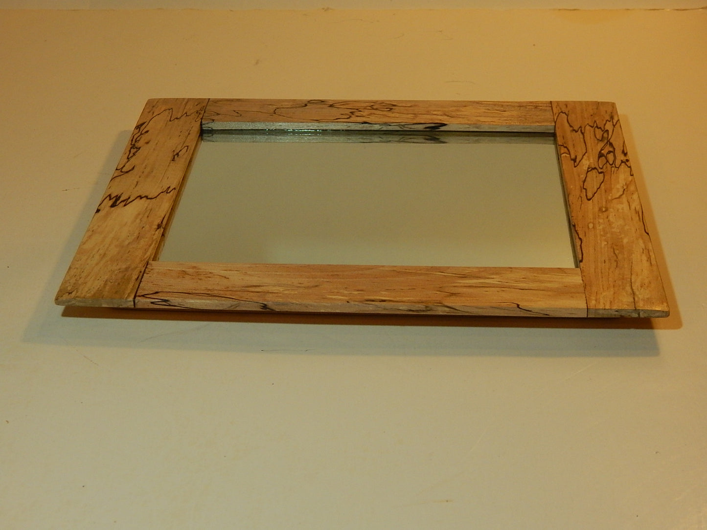 Maple Frame Mirror, Wood Frame, 11 1/4" x 9 3/4", Handmade, Artisan Crafted